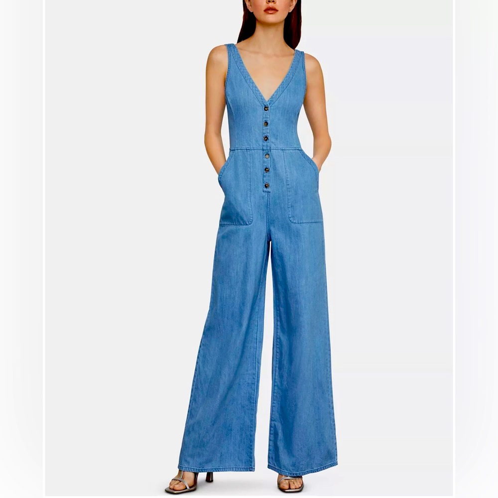 BCBGMAXAZRIA Jean Jumpsuit